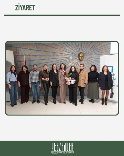 TMMOB Mimarlar Odası Bursa Şubesi’ne nezaket ziyaretinde bulunduk. 