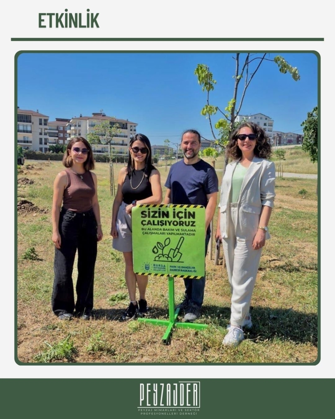 Dünya Çevre Gününde Ağaç Dikimi Gerçekleştirdik