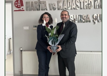 TMMOB Harita ve Kadastro Mühendisleri Odası’na bir nezaket ziyareti gerçekleştirdik.
