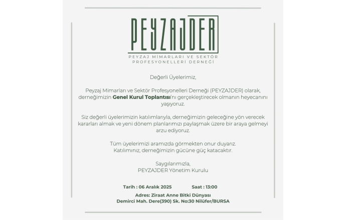 1.Genel Kurul Çağrısı