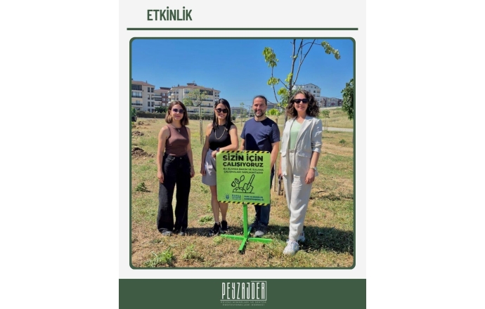 Dünya Çevre Gününde Ağaç Dikimi Gerçekleştirdik