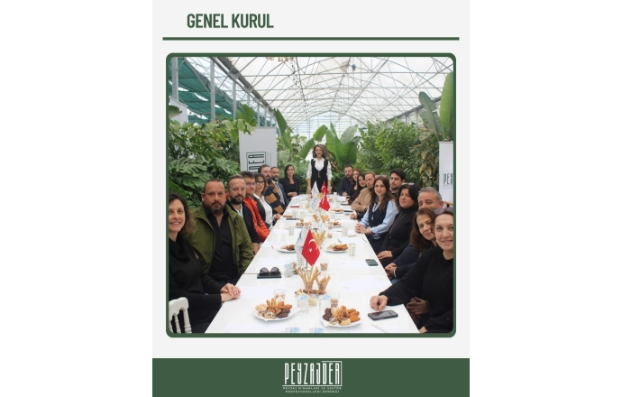 PEYZAJDER Genel Kurulu gerçekleştirildi.